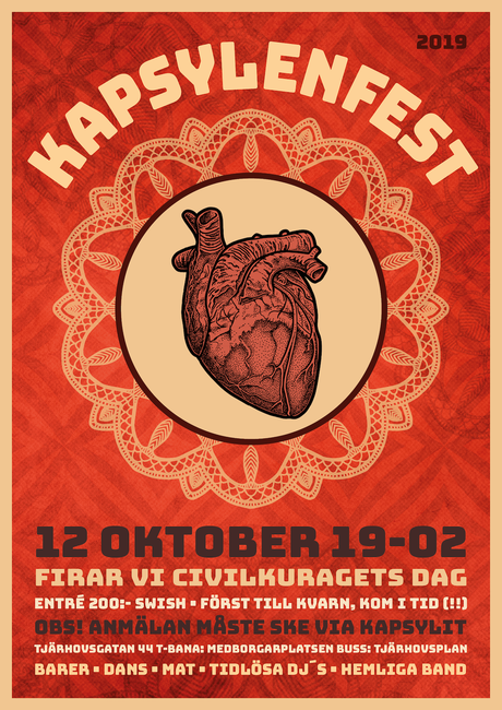 2019 Affisch av Therese Nilsson