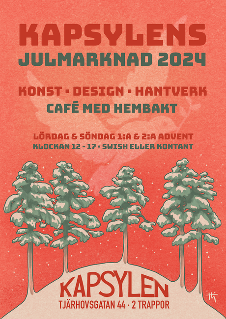 Kapsylens julmarknad (Illustration: Therese Nilsson)