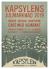Affisch Kapsylens Julmarknad 2019
